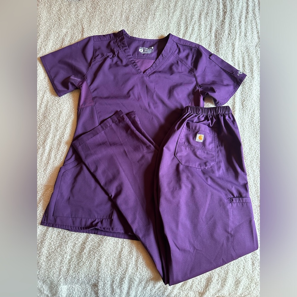 Purple Carhartt Srub Set